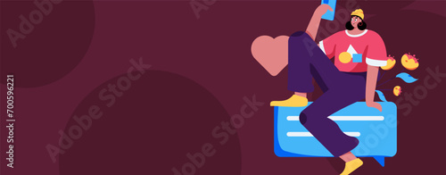 3.12 International Women's Day professional women flat character vector concept operation hand drawn illustration
