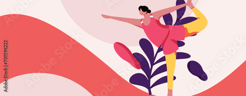 3.12 International Women's Day professional women flat character vector concept operation hand drawn illustration
