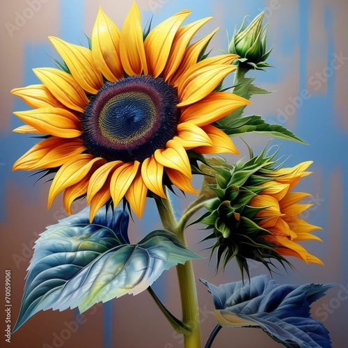 sunflower  generative AI