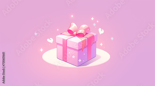 プレゼントボックスの壁紙素材