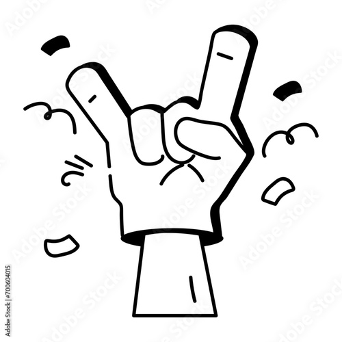 Rock Gesture 