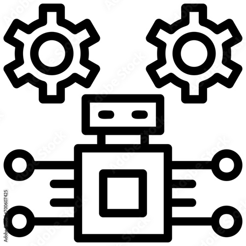 Robotic Process Automation Icon