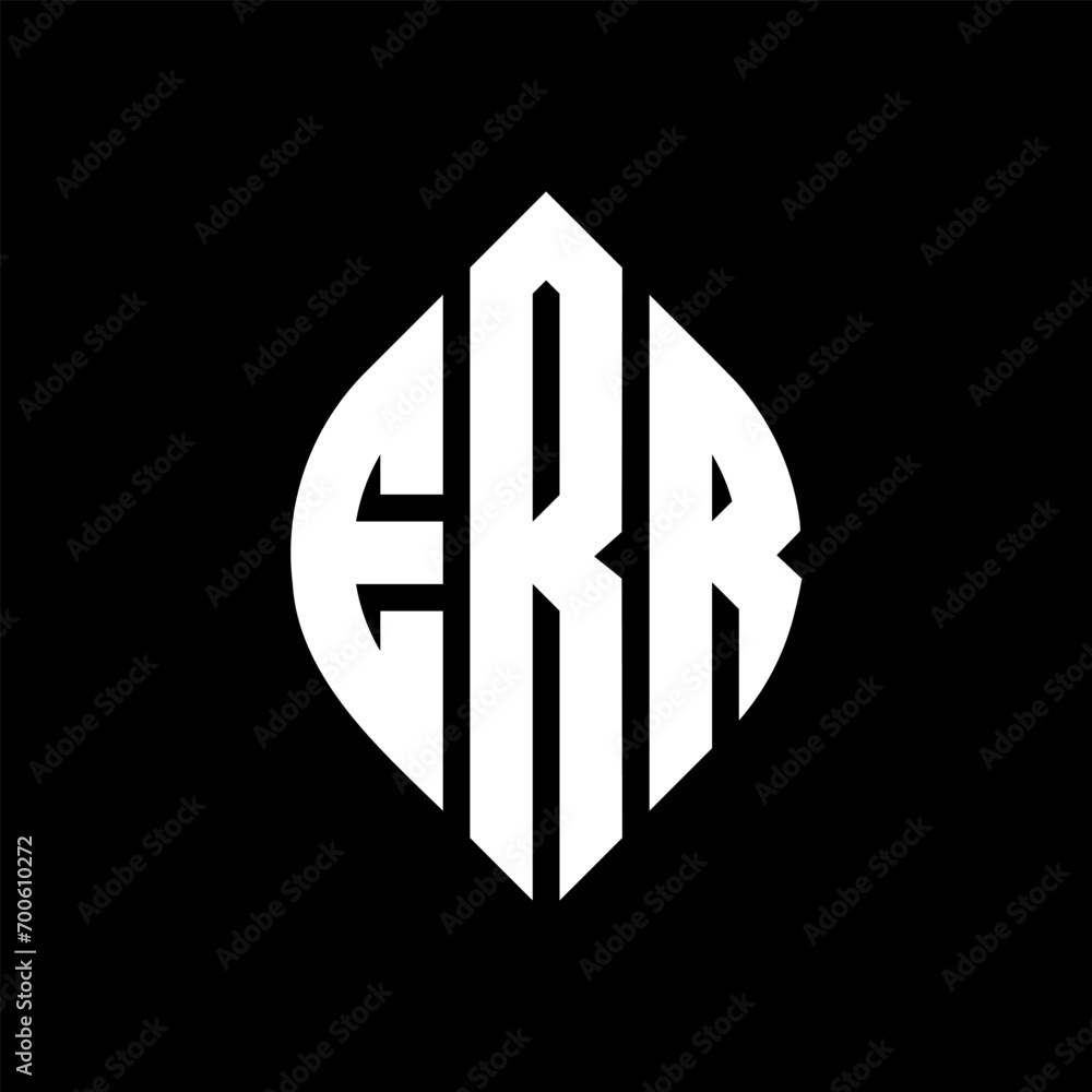 ERR circle letter logo design with circle and ellipse shape. ERR ellipse letters with typographic style. The three initials form a circle logo. ERR Circle Emblem Abstract Monogram Letter Mark Vector. ERR circle letter logo design with circle and ellipse shape. ERR ellipse letters with typographic style. The three initials form a circle logo. ERR Circle Emblem Abstract Monogram Letter Mark Vector.