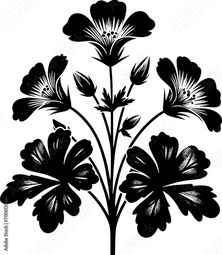Geraniaceae plant icon 3
