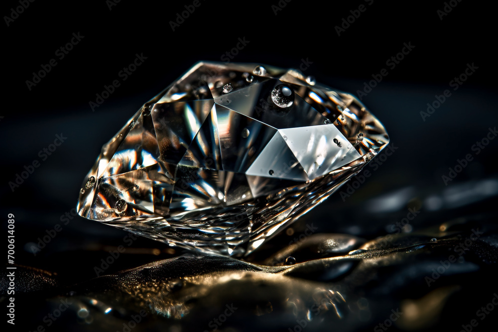 Radiant Cut Diamond Brilliance, Created with Generative AI Technology Radiant Cut Diamond Brilliance, Created with Generative AI Technology
