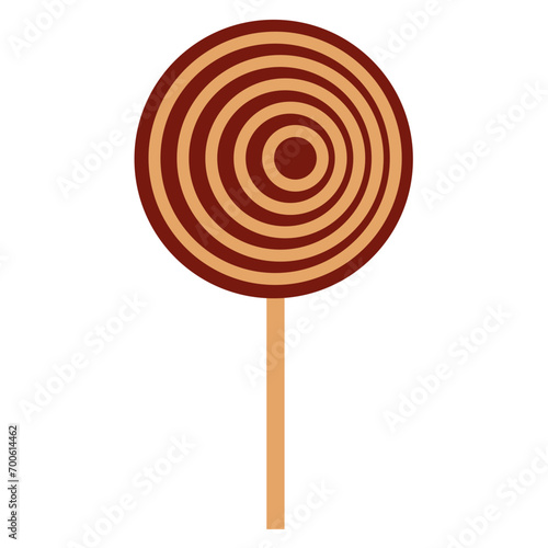 lollipop isolated on white background