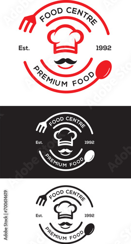 Food Catering Logo Template Modern minimalistic vector logo of food. Vector illustration. heath logo food logo