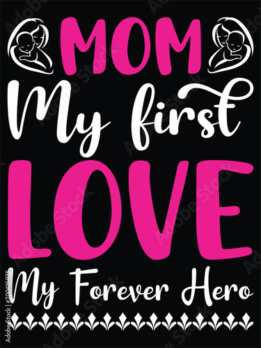 Mother's Day Typography T-shirt Design