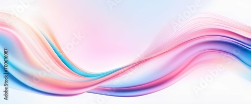 abstract colorful wave background © Ylstudiobd