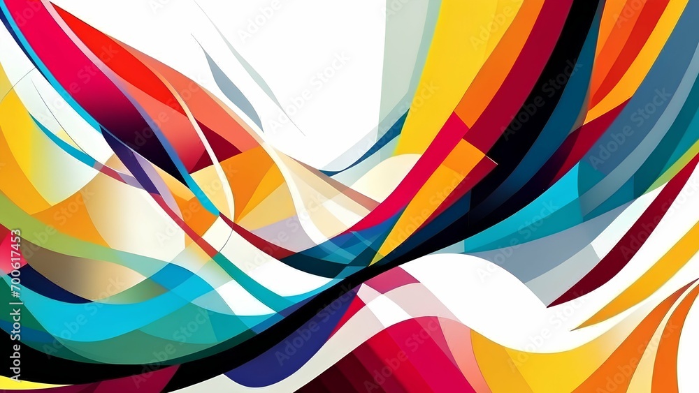 abstract colorful wave background abstract colorful wave background