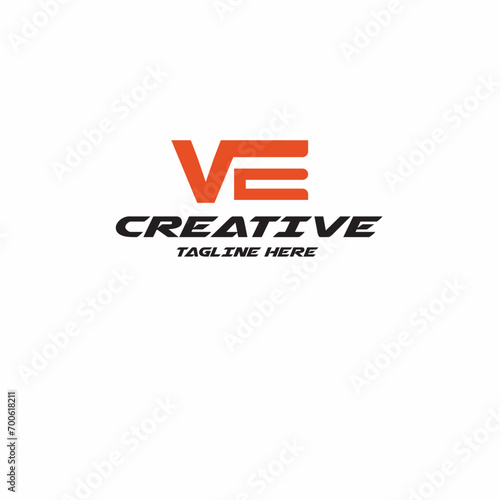 letter ev ve logo design Free Download letter ev ve logo design - GFXLoad
