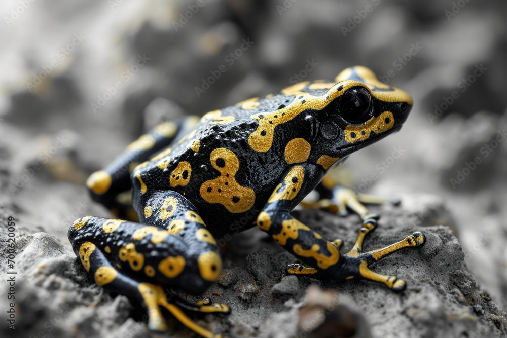 Obraz premium Yellow poison dart frog