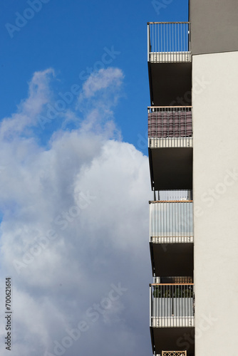 Canvas Print symmetry of the city of Bratislava Slovakia