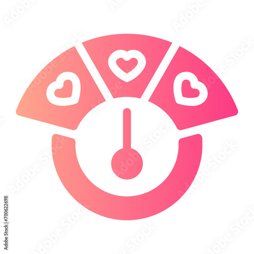 meter gradient icon