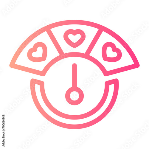 meter gradient icon