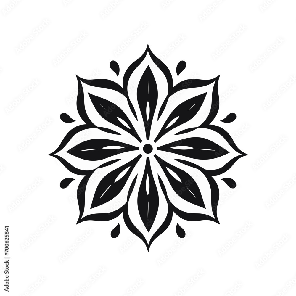 Beautiful minimalist flower illustration art. Beautiful minimalist flower illustration art.