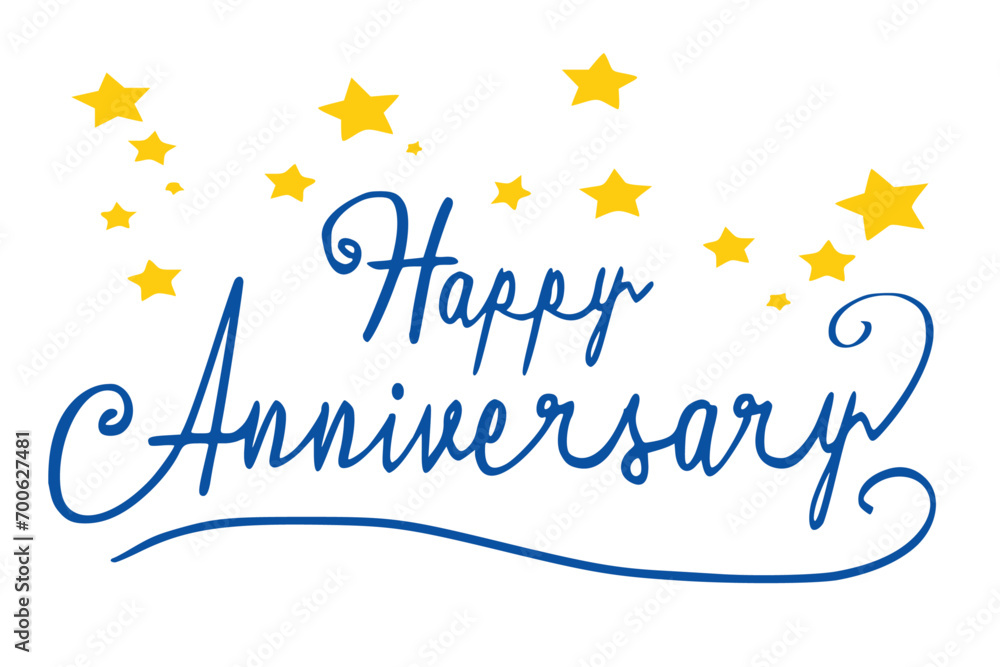 Happy Anniversary Greeting card vector Happy Anniversary Greeting card vector