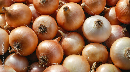 Pile of Onions, onion background