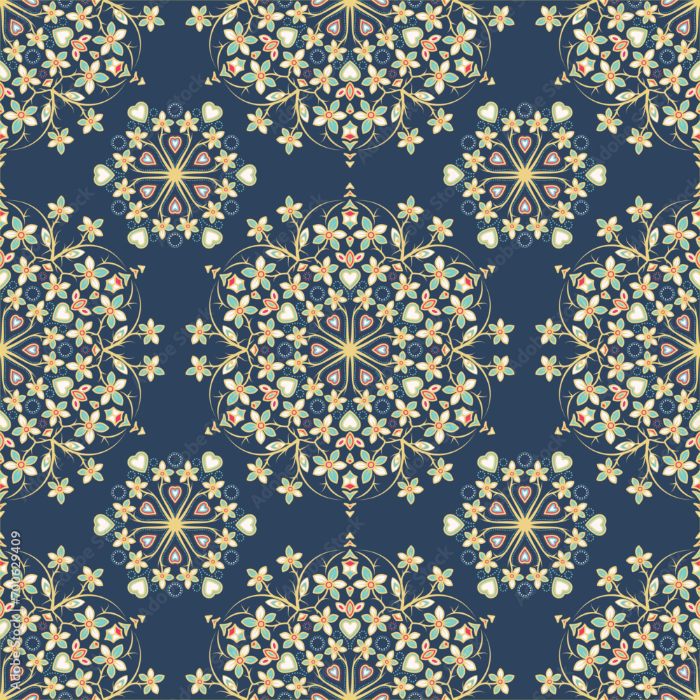 seamless pattern with flowers seamless pattern with flowers
