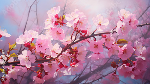 Spring Awakening - Cherry Blossoms in Morning Light