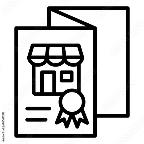 Marketing Materials Icon Element For Design