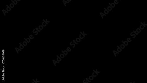black background smoke explosion element