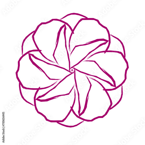 maroon, flower motive design pattern illustration