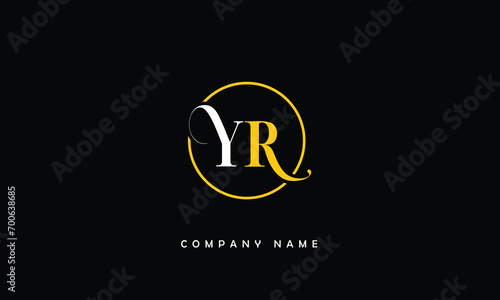 YR, RY, Y, R Abstract Letters Logo Monogram photo