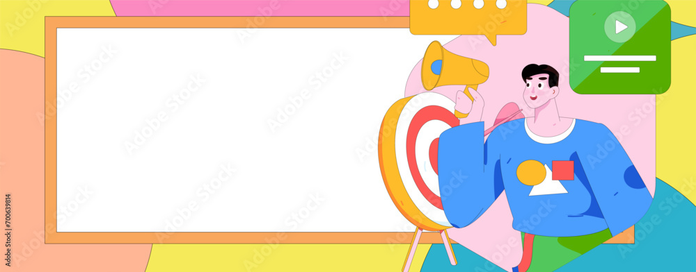 Flat vector illustration of business people operating work scene
Flat vector illustration of business people operating work scene