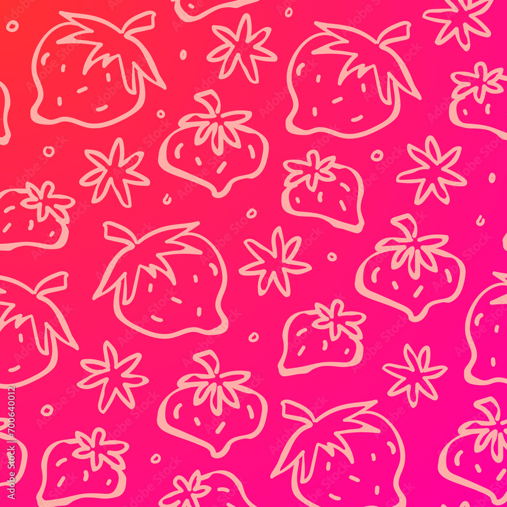 Strawberry background Strawberry background