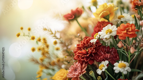 beautiful bouquet of flowers © l1gend