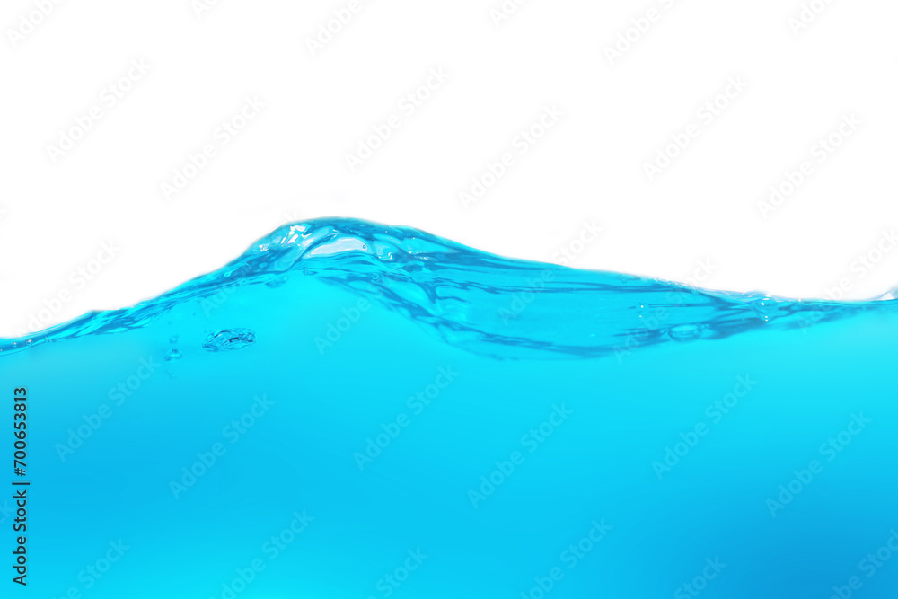 Clean water with water droplets and waves Clean water with water droplets and waves