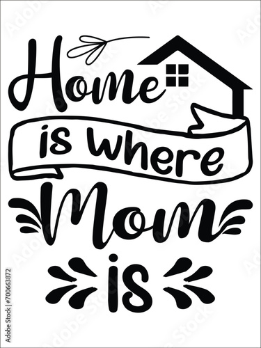 Mother's Day Typography T-shirt Design
