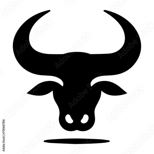 Bull Horn vector silhouette