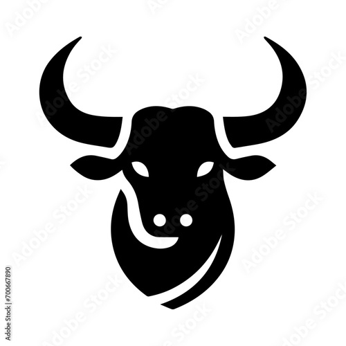 Bull Horn vector silhouette