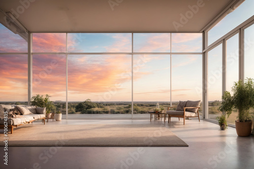 An sunroom where you may observe the sky's shifting hues and visualize your ideas coming to life © SR Production