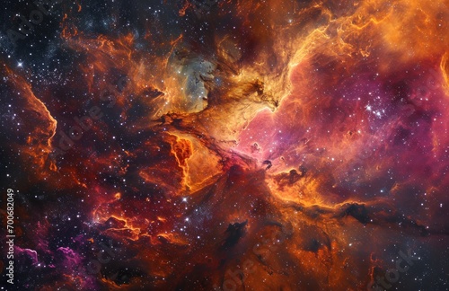 the nebula in inner space © olegganko