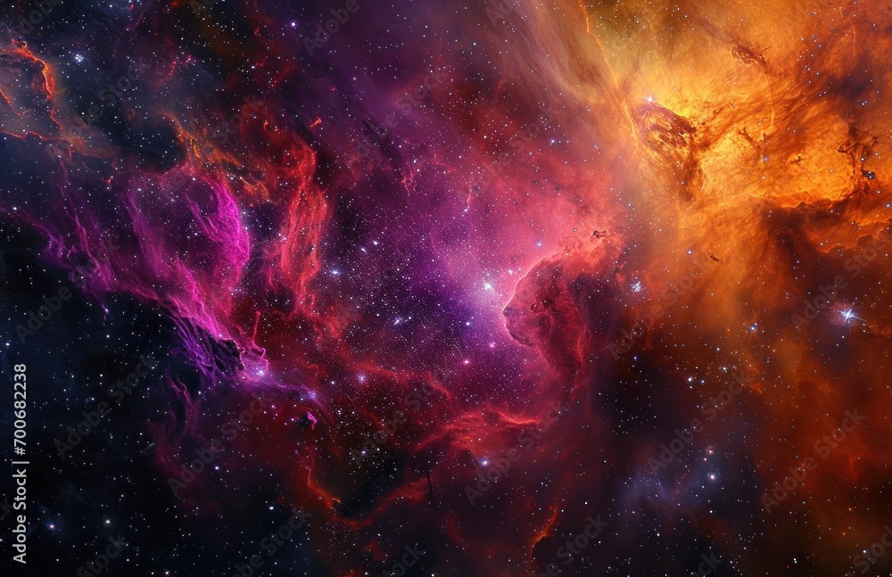 Obraz premium the nebula in inner space