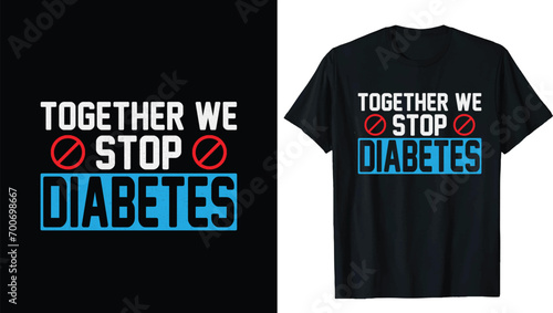 Diabetes Awareness Ribbon Shirt, Diabetic Tshirt, Diabetes Support Tee, Diabetes Squad Matching T-shirt, Type 1 Diabetes Tee, Diabetic Gift, Blue Ribbon Shirt, Type 1  T-Shirt
