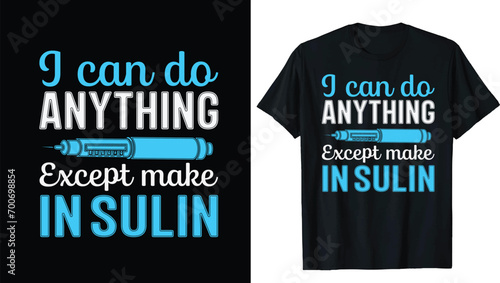 Diabetes Awareness Ribbon Shirt, Diabetic Tshirt, Diabetes Support Tee, Diabetes Squad Matching T-shirt, Type 1 Diabetes Tee, Diabetic Gift, Blue Ribbon Shirt, Type 1  T-Shirt