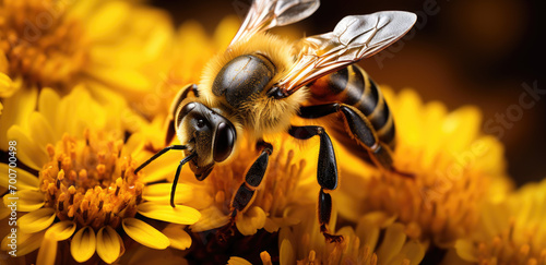 bee on flower © lc design
