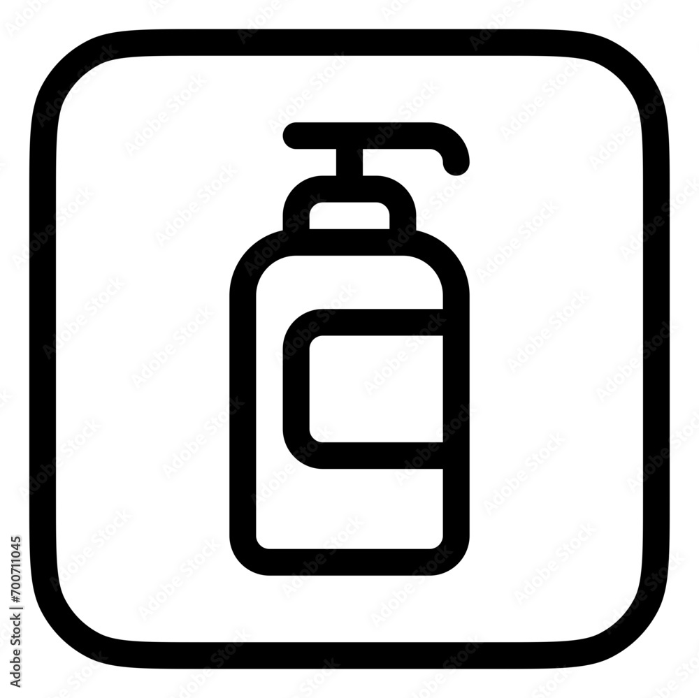 Editable shower gel vector icon. Cosmetics, makeup, skincare, beauty. Part of a big icon set family. Perfect for web and app interfaces, presentations, infographics, etc Editable shower gel vector icon. Cosmetics, makeup, skincare, beauty. Part of a big icon set family. Perfect for web and app interfaces, presentations, infographics, etc