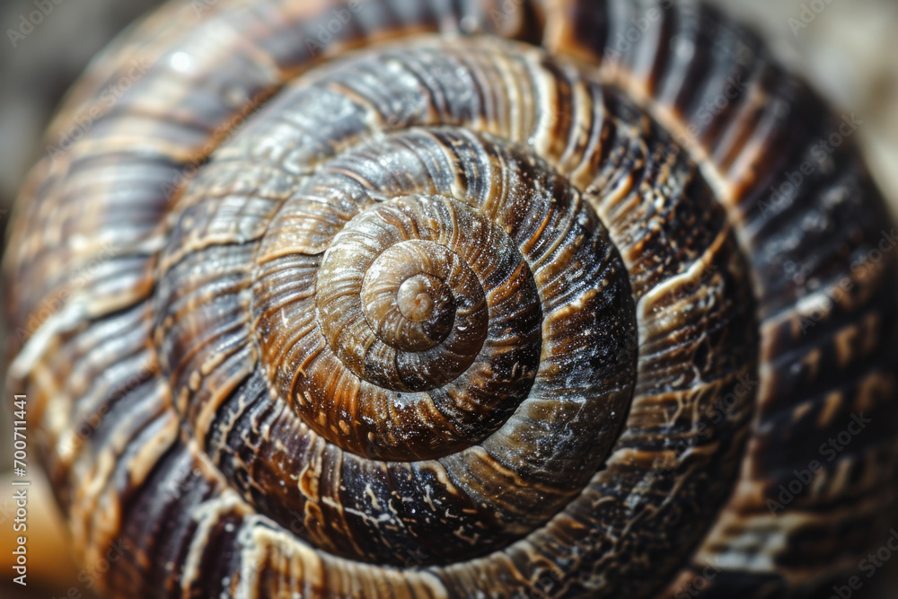 snail shell close up snail shell close up