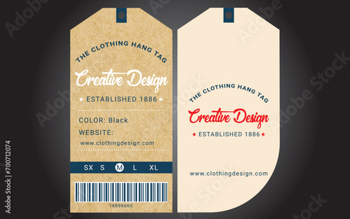 hang tag design 