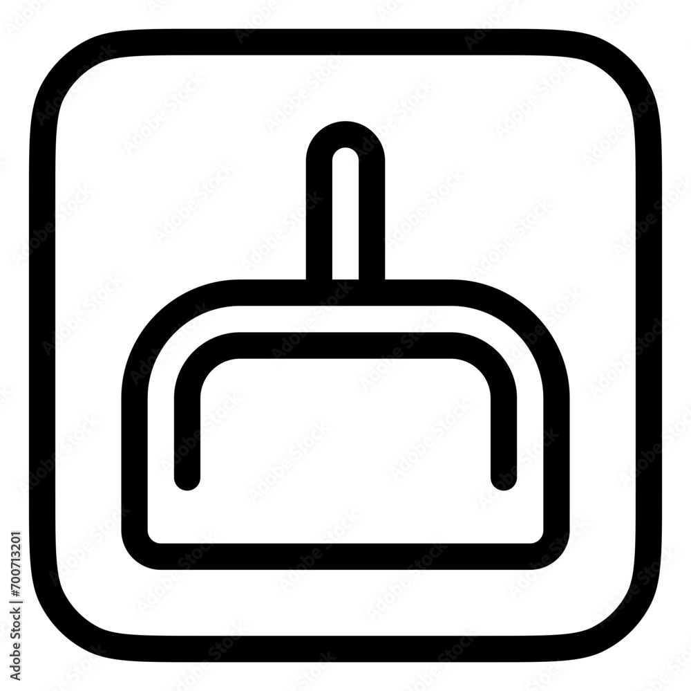 Editable dustpan vector icon. Part of a big icon set family. Perfect for web and app interfaces, presentations, infographics, etc Editable dustpan vector icon. Part of a big icon set family. Perfect for web and app interfaces, presentations, infographics, etc