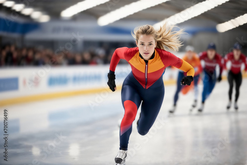 Speed Skating Competition