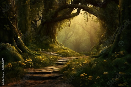 Enchanted Aesthetic Scenes Forest Fantasy Creative Photography Nature s Magic made with AI