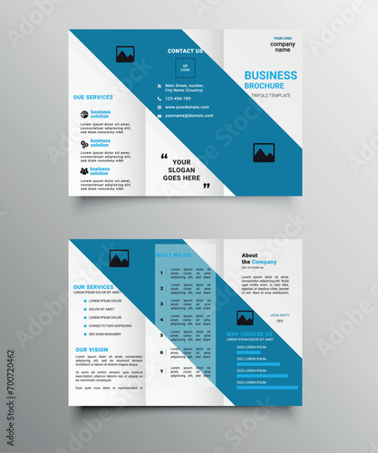 Corporate Business Tri-fold Brochure