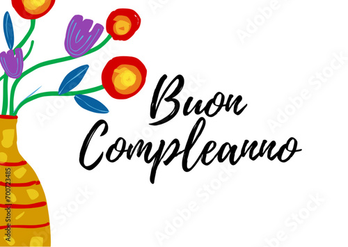 Buon Compleanno cartolina_Handmade_TSP