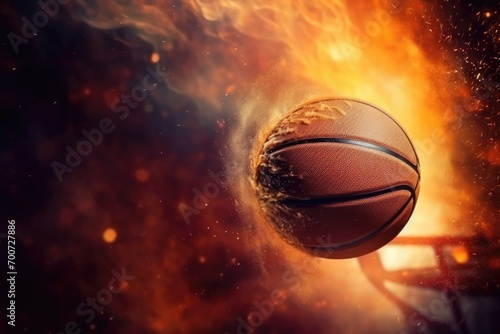International Day of Sport for Development and Peace, basketball in flight, fireball